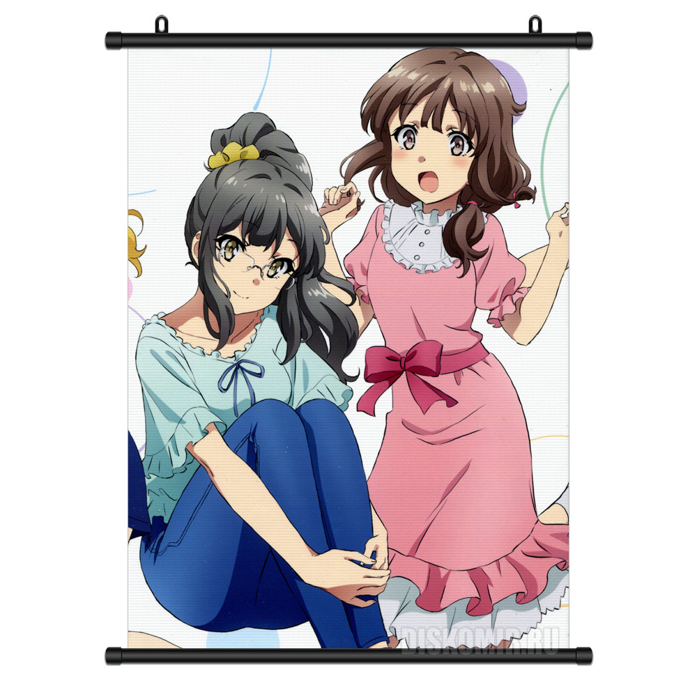 ���������� ������� ������� �������� Seishun Buta Yarou Rio Futaba � Kaede Azusagawa �� ����� � ����� ���� ������ ���� �� �������� ����� �������-����� / Seishun Buta Yarou wa Bunny Girl Senpai no Yume wo Minai / Rascal Does Not Dream of Bunny Girl Senpai / ��������, �������� �� ������� �������-������