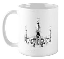 ������ X-wing blueprint / Star Wars