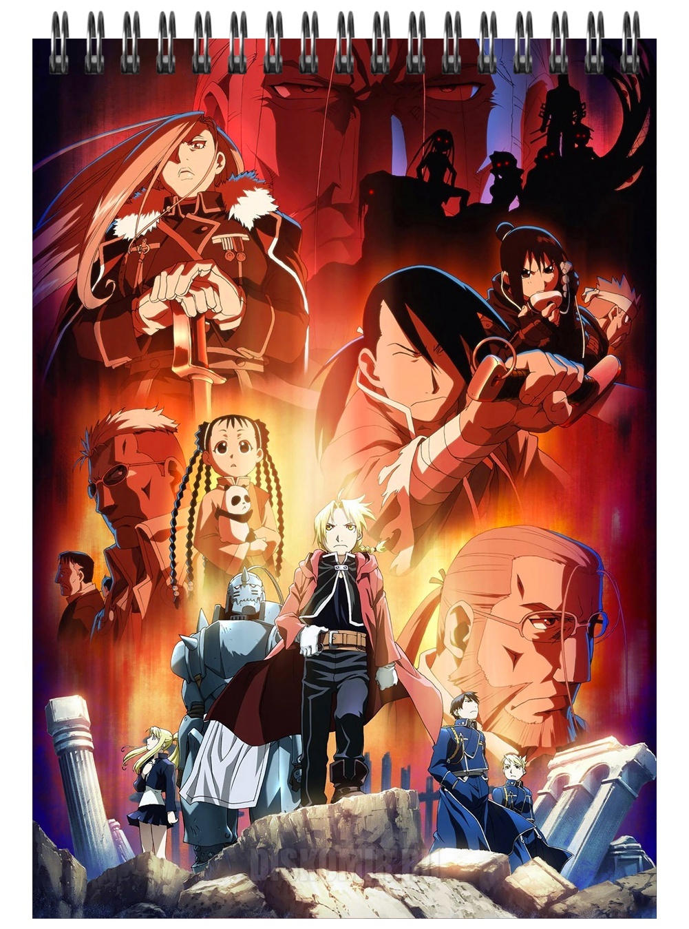 �������� ��� ��������� A5 � ����������� Fullmetal Alchemist