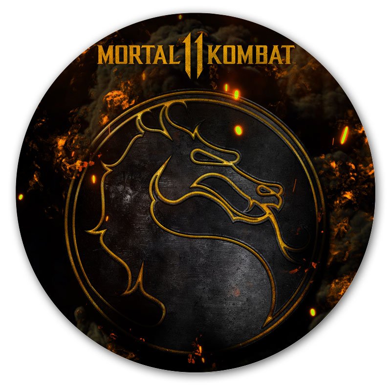 ���������� ������� ������ ��� ����� ������� Mortal Kombat 11 Dragon Logo �� ����� � ����� Mortal Kombat / ����������� ����� / ������ ������