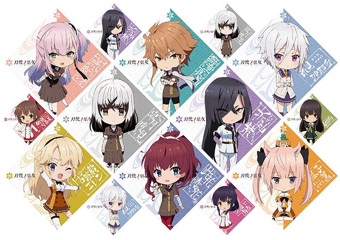 ���������� ������� ������� ��������� ����� � ������ �� ����� � ����� ����� � ������ / Toji no Miko / Katana Maidens / Sword User Shrine Maiden