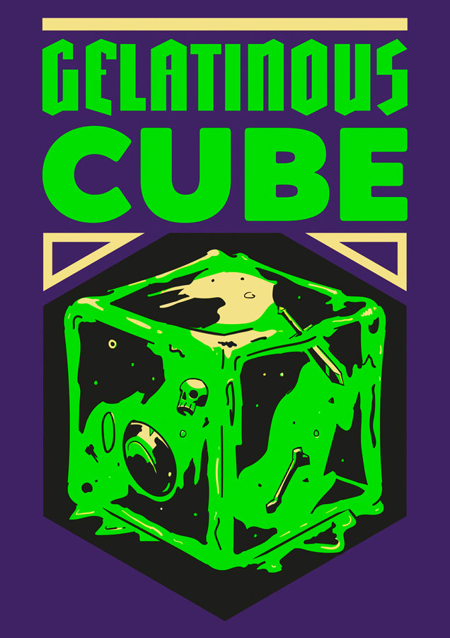 ������ �������� Gelatinous Cube / D&D