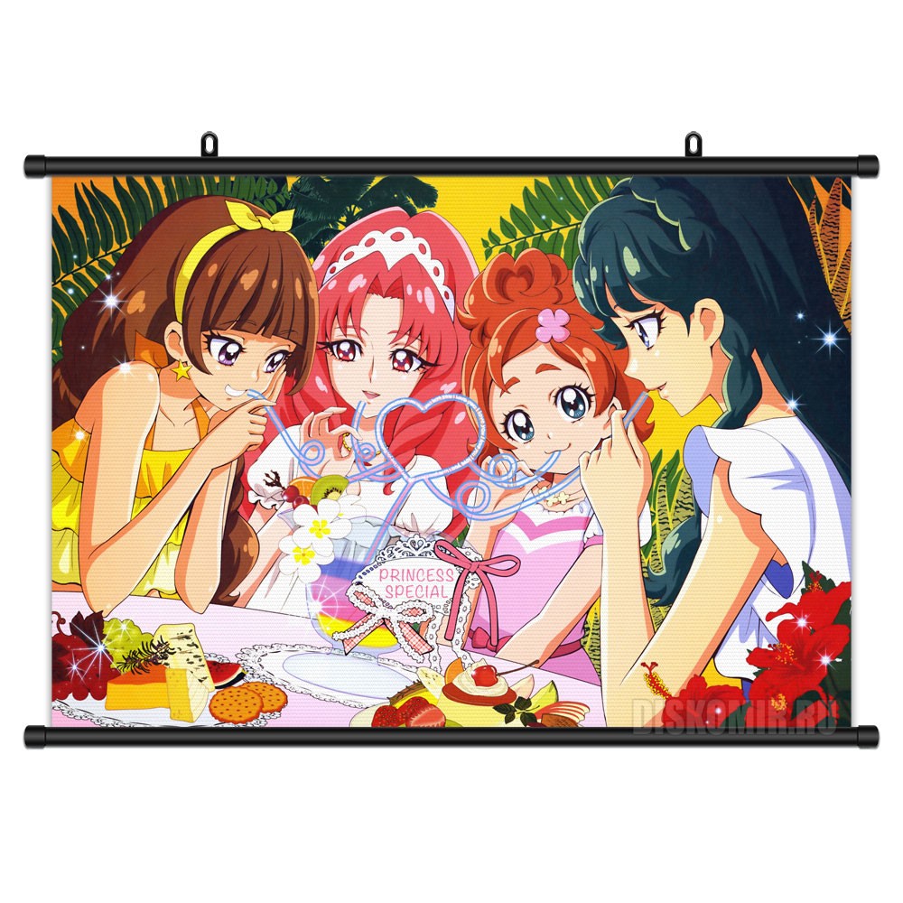     Go! Princess Precure - Haruka Haruno, Minami Kaidou, Kirara Amanogawa, Towa Akagi       / Futari wa Precure / Pretty Cure