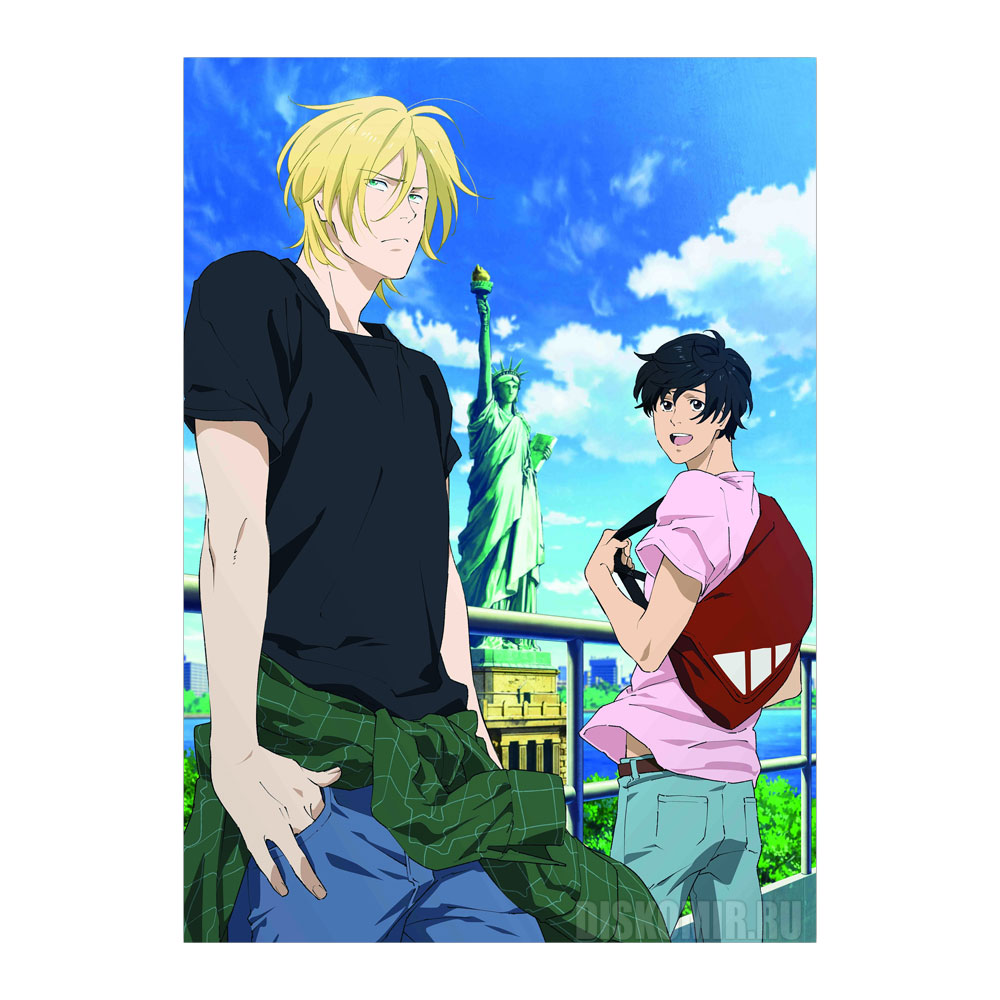 ������ �������� "Banana Fish" Ash Lynx, Eiji Okumura in NYC
