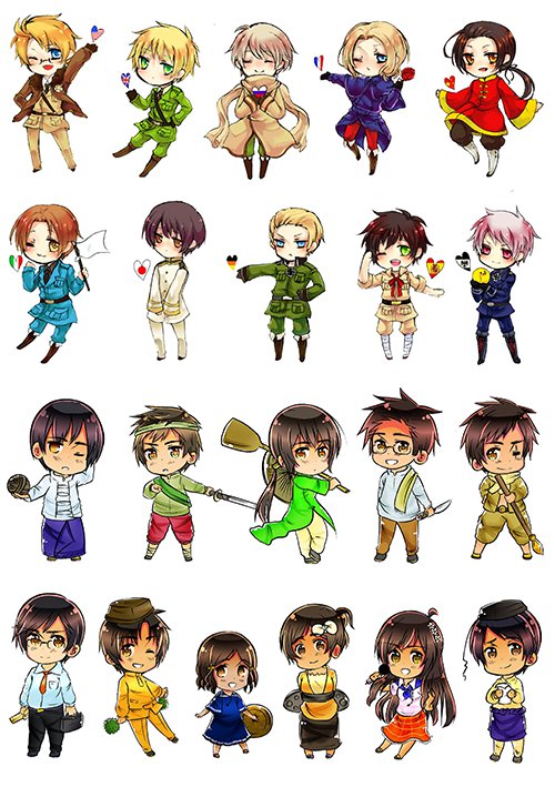 �������� Axis Powers: Hetalia No.4