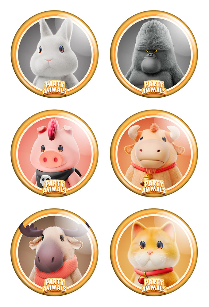 ����� ������� ������� Party Animals No.3