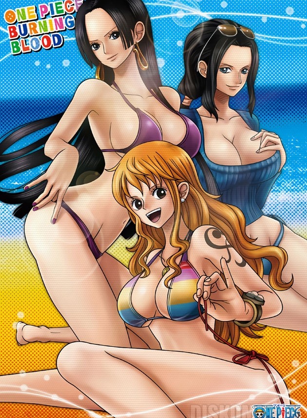 ������ �������� One Piece - Nami, Nico Robin, Boa Hancock
