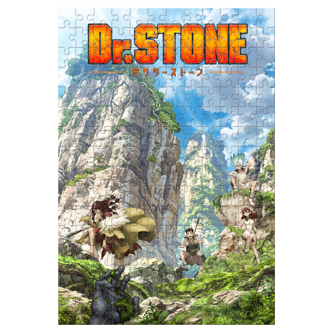 ���� "Dr. Stone" Senkuu, Taiju, Tsukasa � Yuzuriha (������ A3, 252 ������)