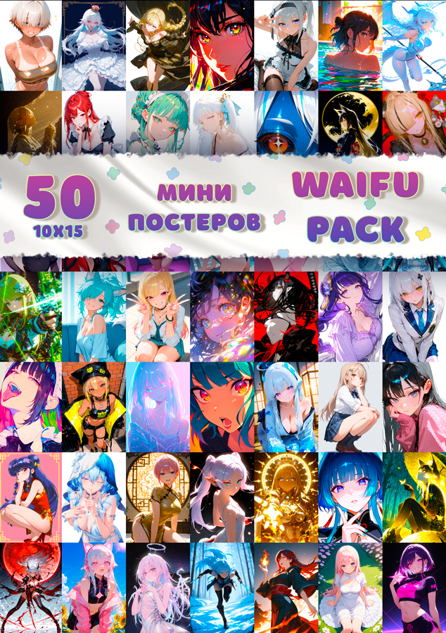 50 ���� �������� - Waifu Pack / ����� ���