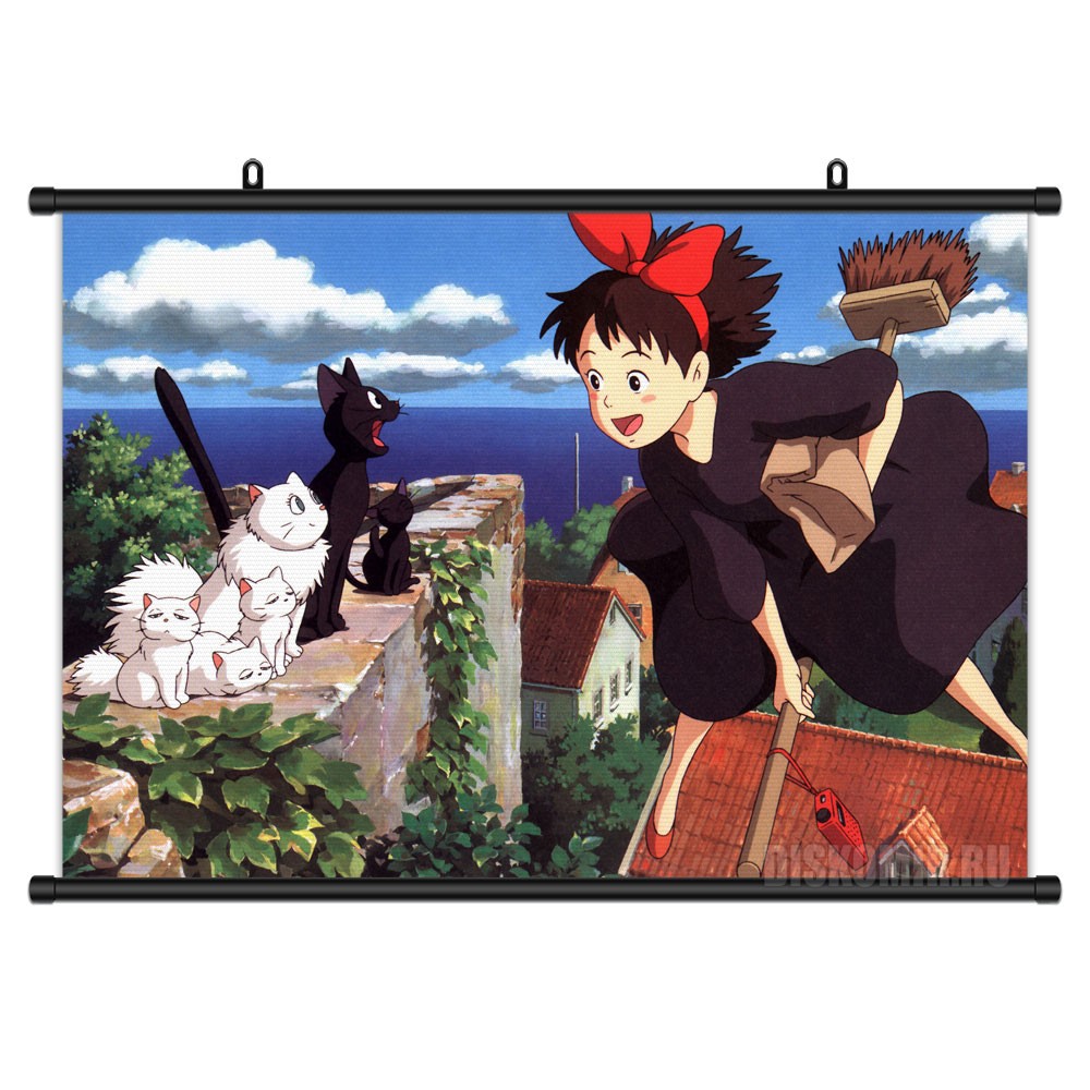     Kiki's Delivery Service Kiki Okino and Jiji        / Kiki's Delivery Service / Majo no Takkyuubin /   