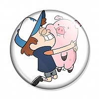  Gravity Falls Dipper and Waddles