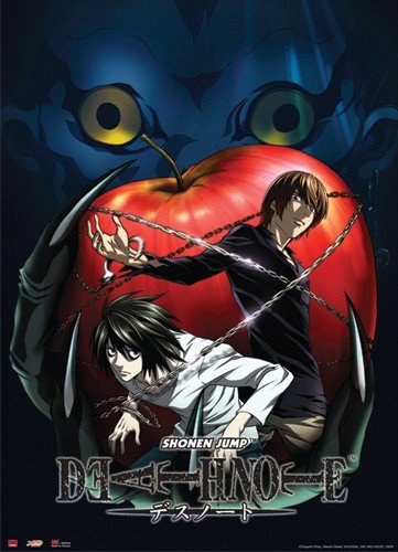 ���������� ������� ������ �������� Death Note: Ryuk & Apple Wall Scroll  GE9984 �� ����� � ����� ������� ������ / Death Note