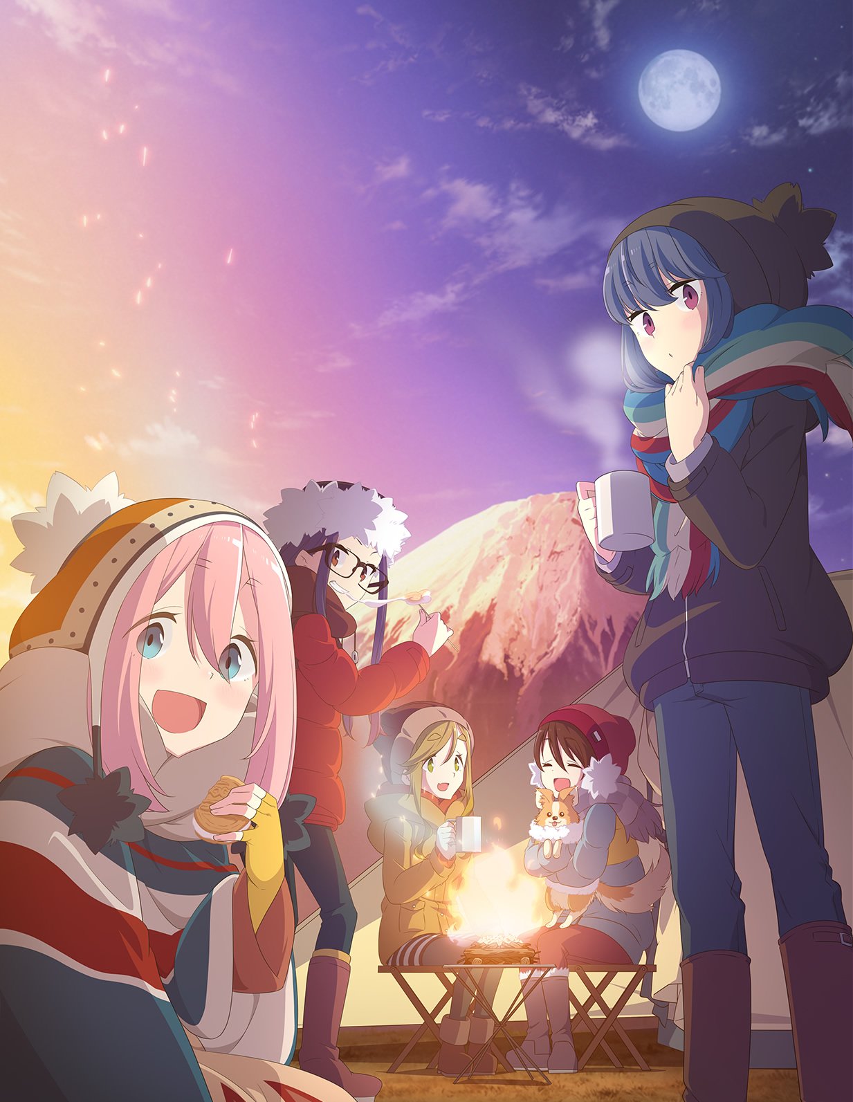���������� ������� ����� �������� ������� / Yuru Camp [HD] �� ����� � ����� 
