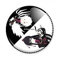 ������ D.Gray-man - Allen Walker and Yuu Kanda minimalist art