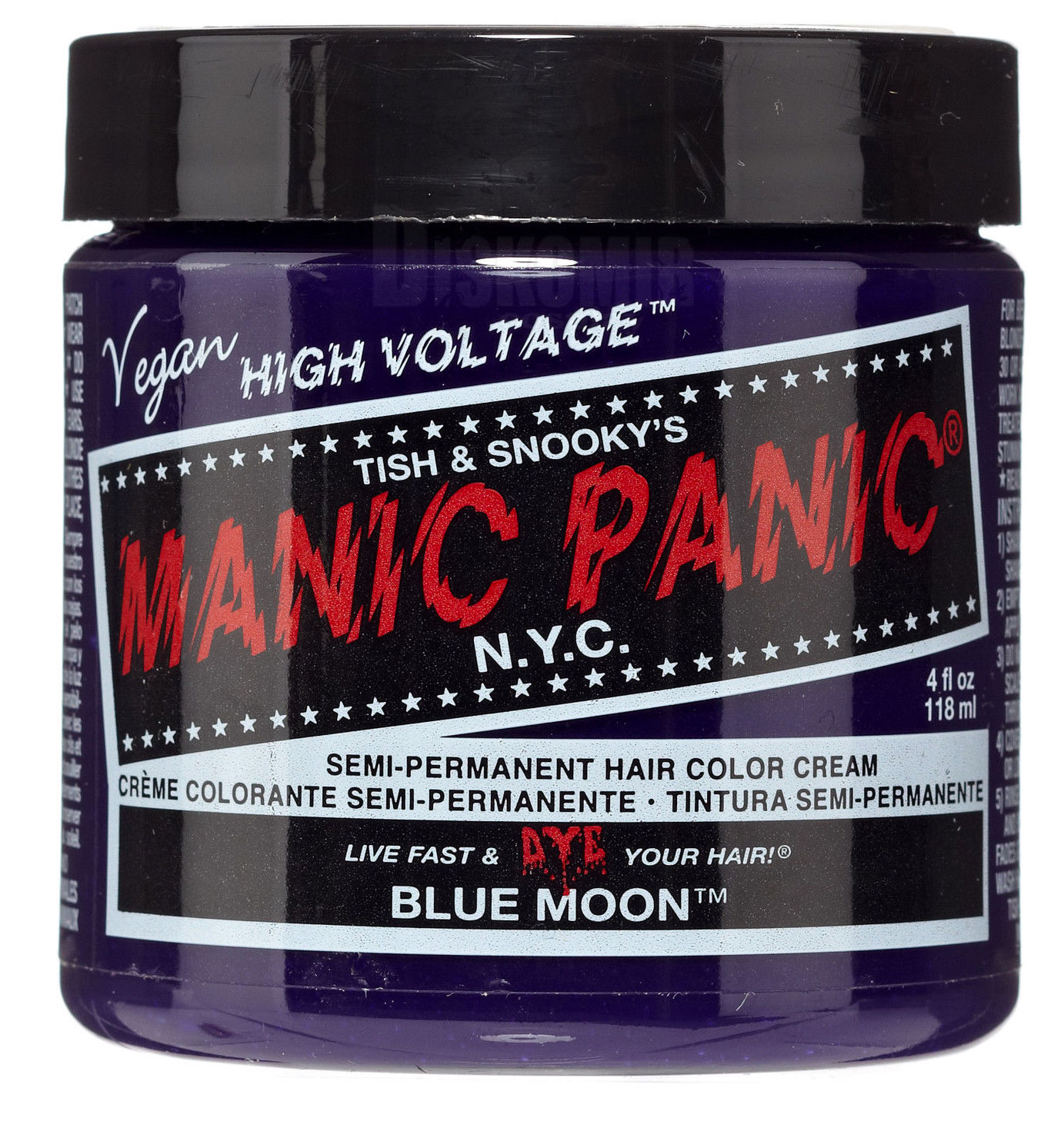 ���������� ������� ������ ��� ����� Manic Panic Blue Moon �� ����� � ����� 