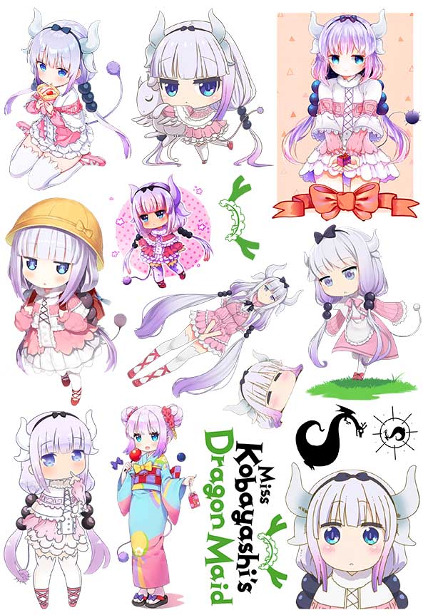 ������� ��������� Kobayashi-san Chi no Maid Dragon / Kanna Kamui