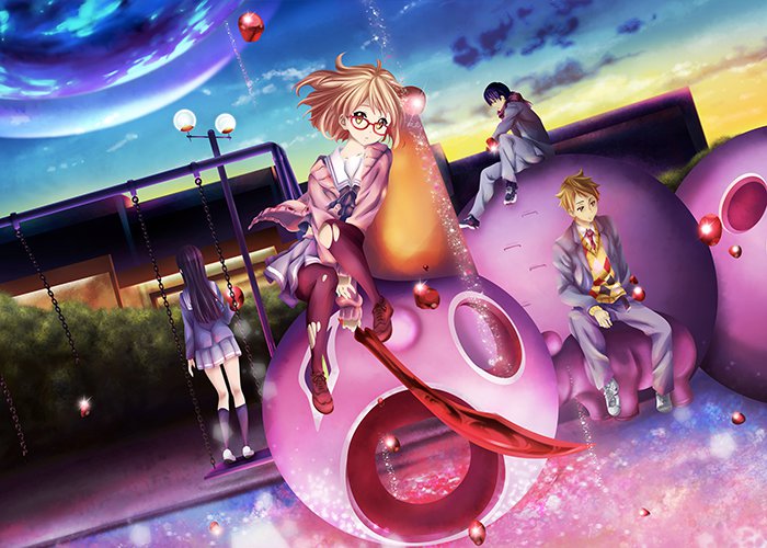 ������ �������� Kyoukai no Kanata - Mirai Kuriyama