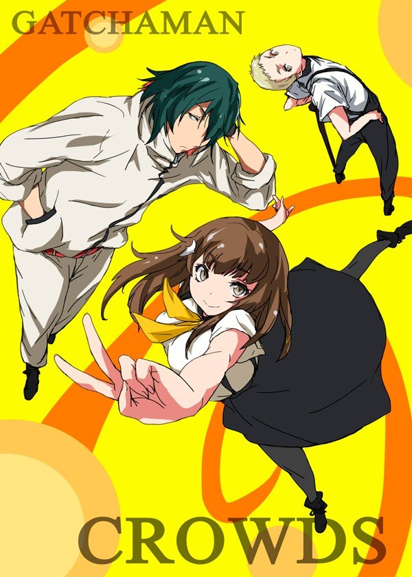 ���������� ������� Gatchaman Crowds (��������: ����� ���������) HD �� ����� � ����� 