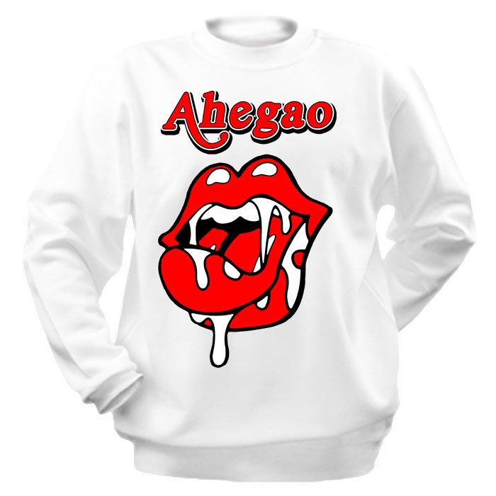 ���������� ������� ��������� Ahegao Logo (Rolling Stone Ver.) �� ����� � ����� ������ / Ahegao / O-Face / ������