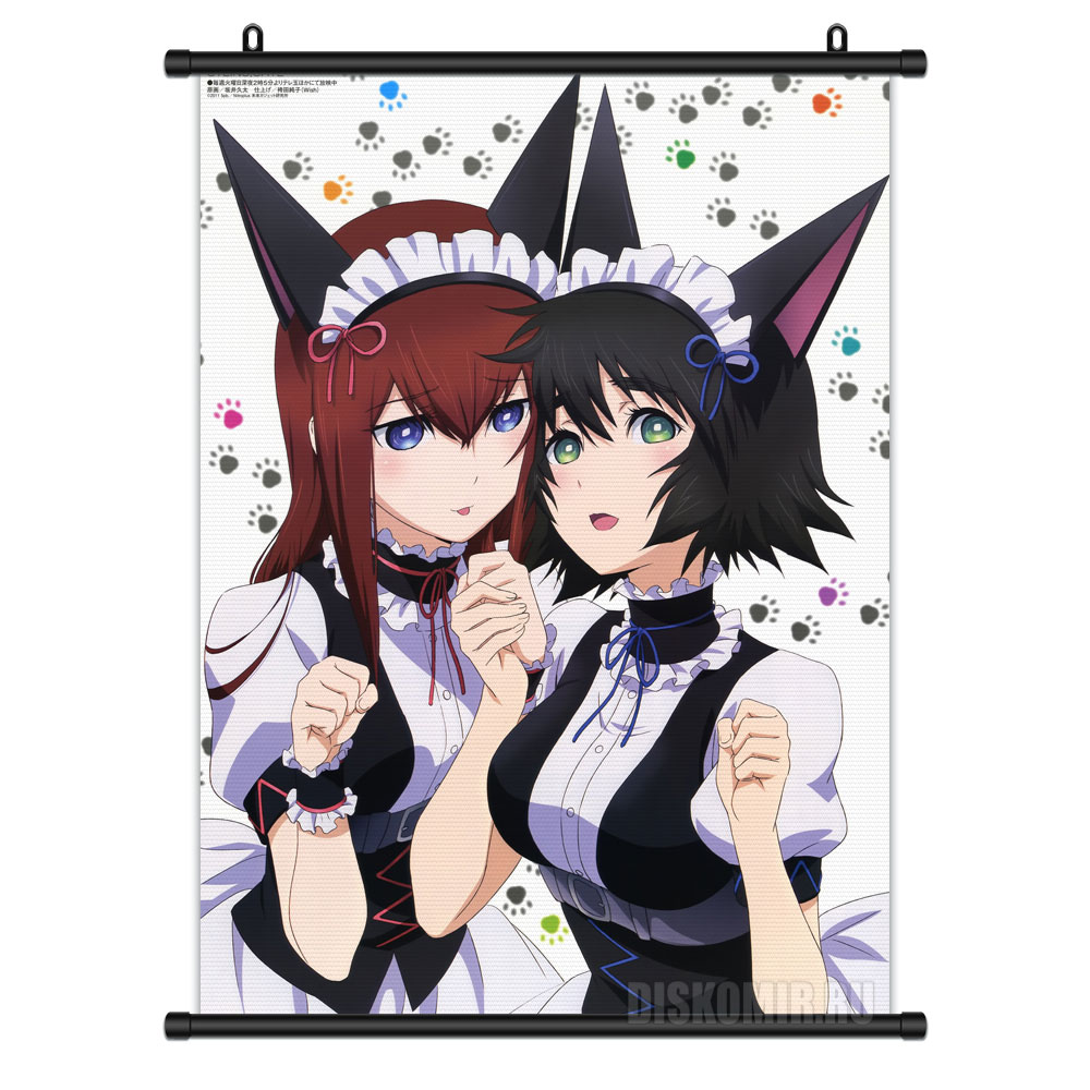     Steins;Gate Neko Maids - Kurisu Makise  Mayuri Shiina       / Steins Gate