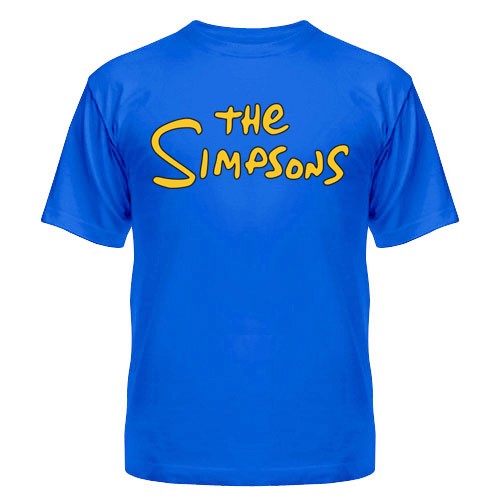 ���������� ������� ����� �������� The Simpsons - Logo �� ����� � ����� �������� / The Simpsons