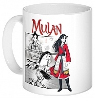 ������ Mulan Comic Panels