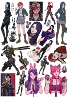 ������� ��������� Arcane Violet & Caitlyn Kiramman