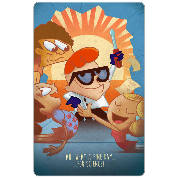���������� ������� ������ ������������� Cartoon Frenzy: Dexter's Laboratory �� ����� � ����� ������� / Dexter