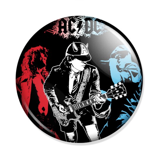 ���������� ������� ������ AC/DC red, white, blue �� ����� � ����� ���������� � ���������� ��� / AC/DC / Alternating current / Direct current