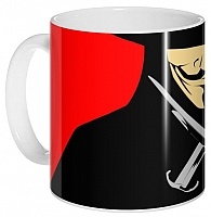 ������ V for Vendetta - V art