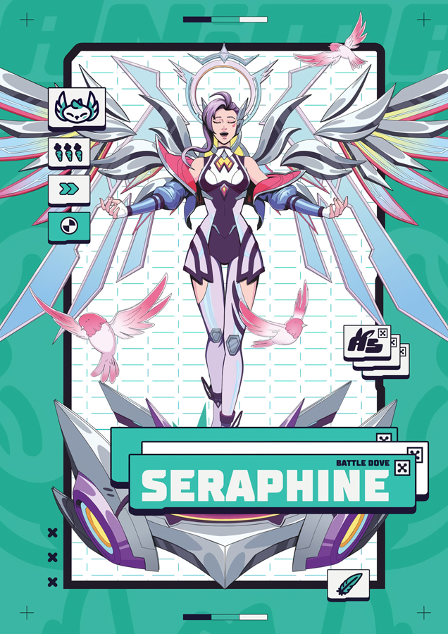 ������ �������� League of Legends / Battle Dove Seraphine