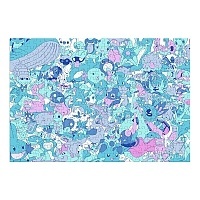 ���� Pokemon - Water pokemon (������ A3, 252 ������)