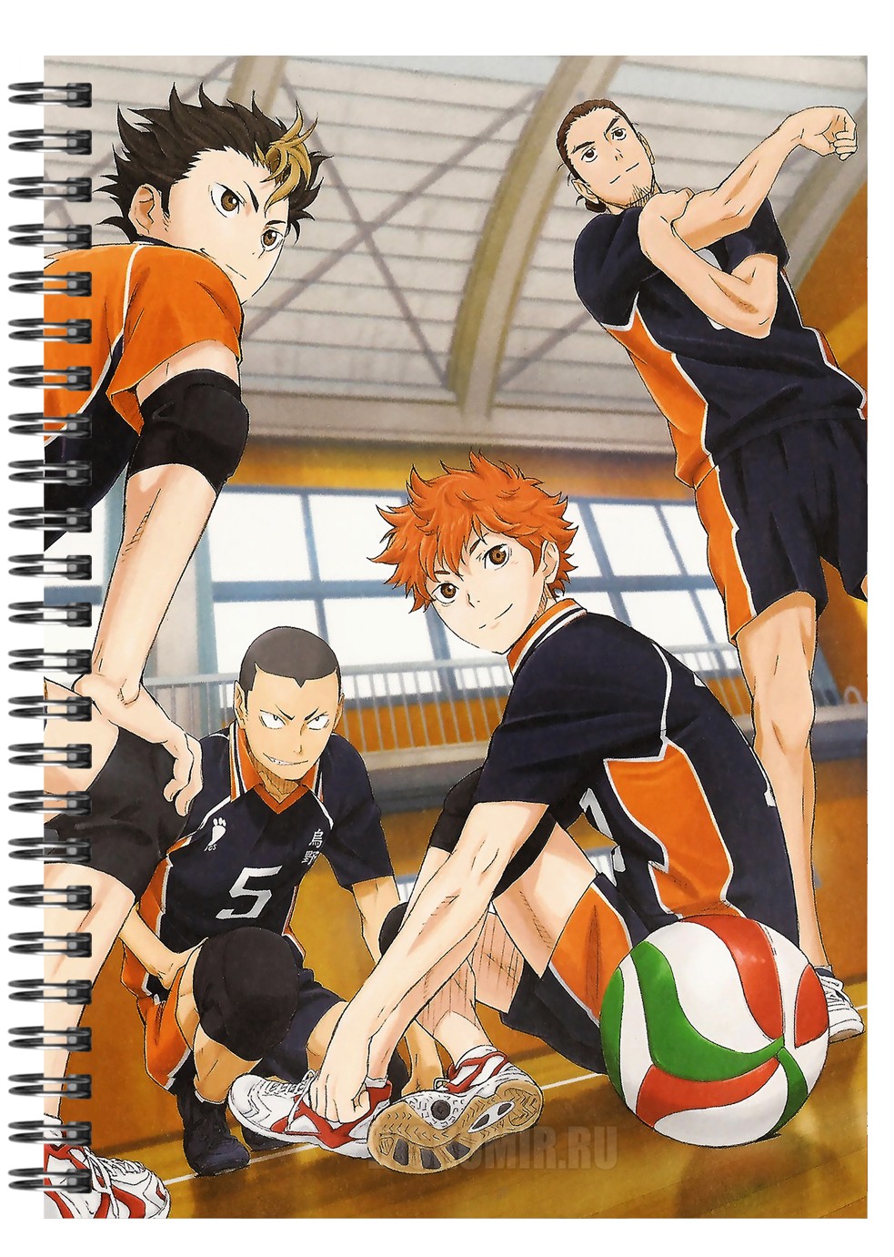 ���������� ������� ������� � ������ A5 � ����� Haikyuu!! �� ����� � ����� ��������!! / Haikyu!! / Haikyuu!!