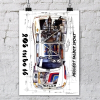 ������ Peugeot 205 Turbo 16 Talbot Sport / ������ �� �����