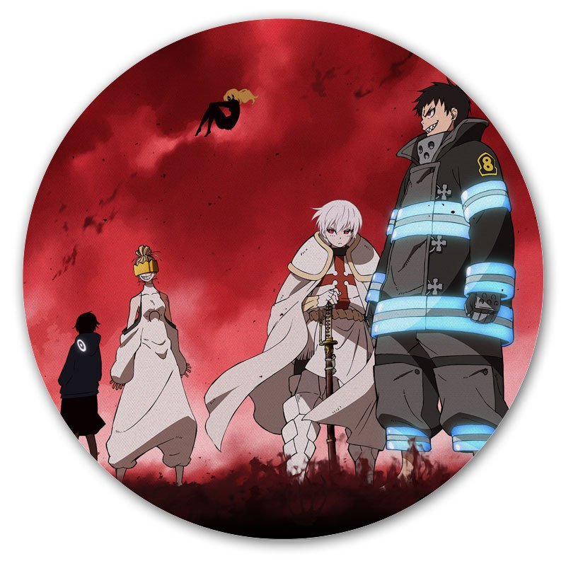 ���������� ������� ������ ��� ����� ������� � ������� ����� Fire Force �� ����� � ����� ��������� ������� �������� / Enen no Shouboutai / Fire Force / Fire Brigade of Flames / �������� ������� �������� / �������� �������
