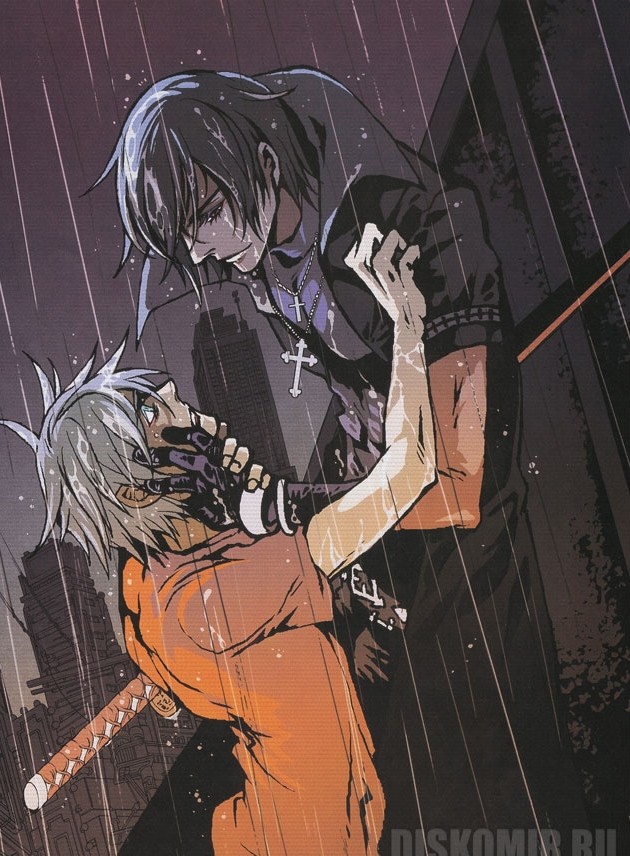 ������ �������� Togainu no Chi Shiki and Akira