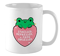 ������ Stressed, depressed, + frog obsessed