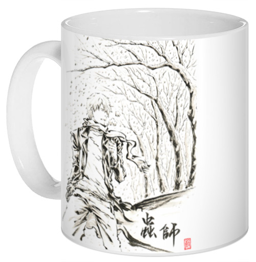 ���������� ������� ������ Sumi-e "Mushishi" Yoki Ginko �� ����� � ����� ������ ���� / Mushishi