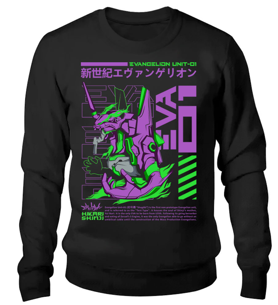 ���������� ������� ����� ��������� Evangelion - Unit 01 �� ����� � ����� ���������� / Neon Genesis Evangelion / EVA