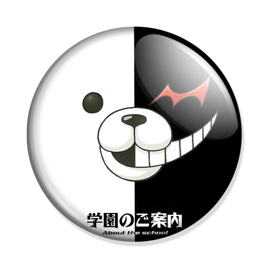 ������ Danganronpa Monokuma face