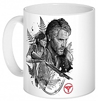 ������ Sumi-e The Last of Us - Joel and Ellie