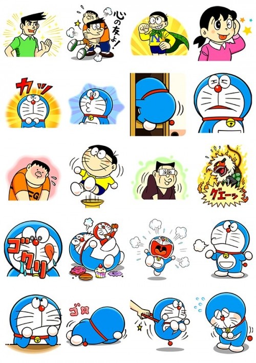 ������� ��������� Doraemon Many Emotions No.8