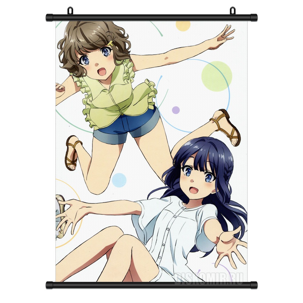 ���������� ������� ������� �������� Seishun Buta Yarou Shouko Makinohara � Tomoe Koga �� ����� � ����� ���� ������ ���� �� �������� ����� �������-����� / Seishun Buta Yarou wa Bunny Girl Senpai no Yume wo Minai / Rascal Does Not Dream of Bunny Girl Senpai / ��������, �������� �� ������� �������-������