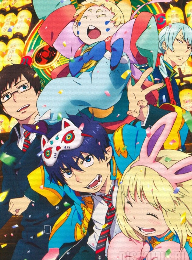 ���������� ������� ������ �������� Ao no Exorcist Movie main characters �� ����� � ����� ����� ��������� / Ao no Exorcist / Blue Exorcist