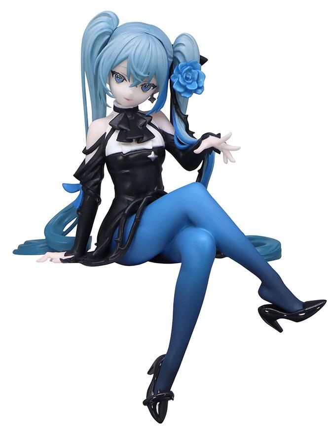������� SAV Noodle Stopper Figure Hatsune Miku Flower Fairy Blue Rose