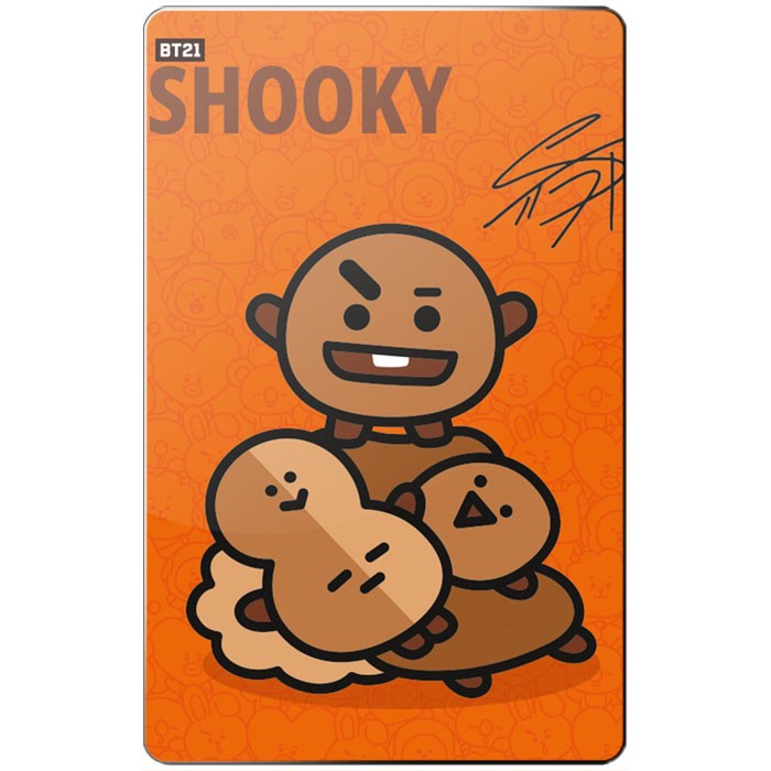 ���������� ������� ������ ��������� ������������� BT21 - SHOOKY �� ����� � ����� ��� / BTS / Bangtan Boys / �����������������