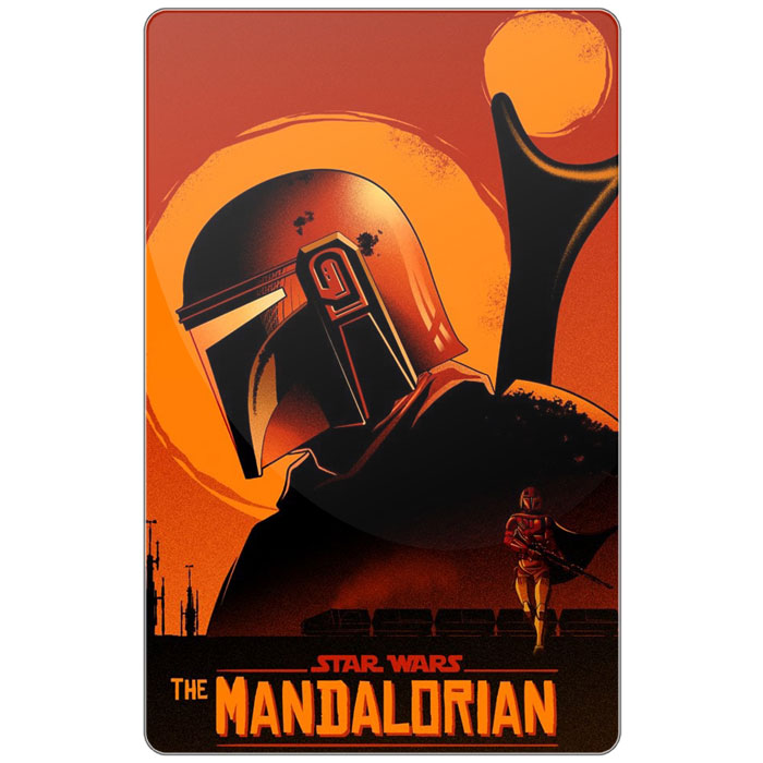 ���������� ������� ������ ������������� "Star Wars: The Mandalorian" Art �� ����� � ����� ���������� / �������� ����� / The Mandalorian / Star Wars