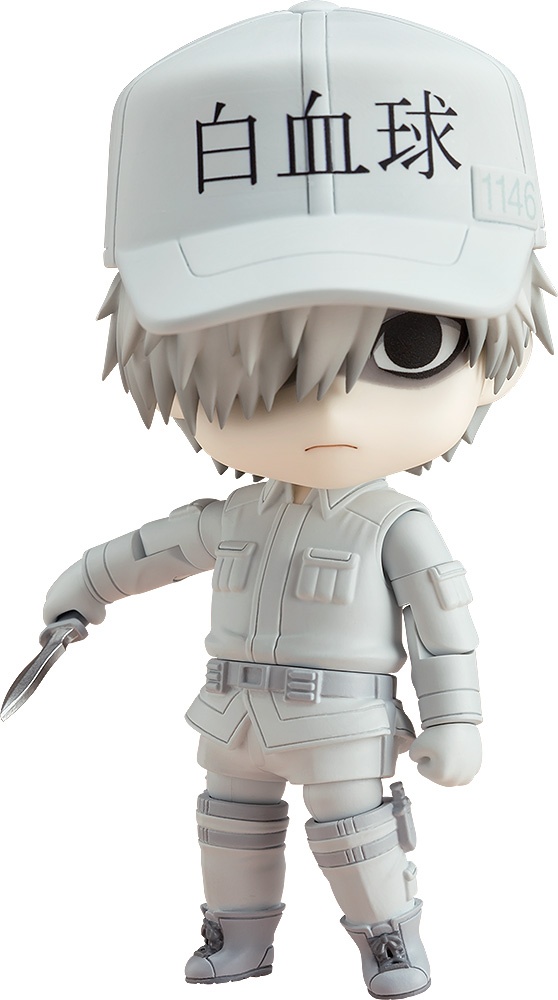 ���������� ������� ������� Nendoroid 979 "Cells at Work!" White Blood Cell (Neutrophil) �� ����� � ����� ������ �� ������� / Hataraku Saibou / Cells At Work / ������ ������ / ������ �� ������