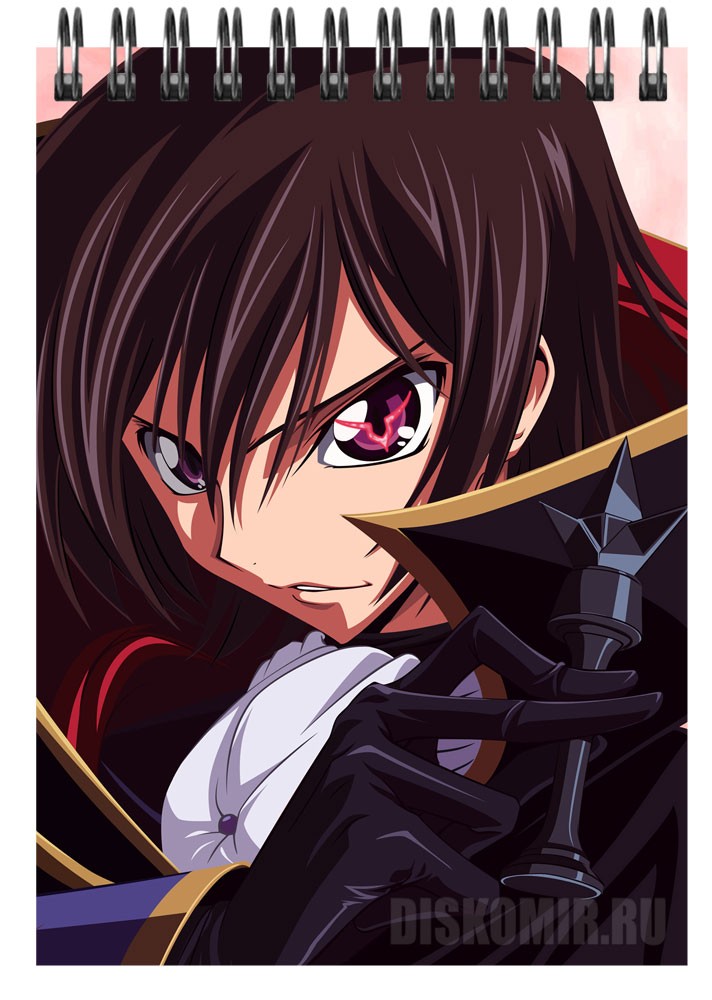 ���������� ������� �������� ��� ��������� A6 Code Geass - Lelouch Lamperouge �� ����� � ����� ��� ���� / Code Geass