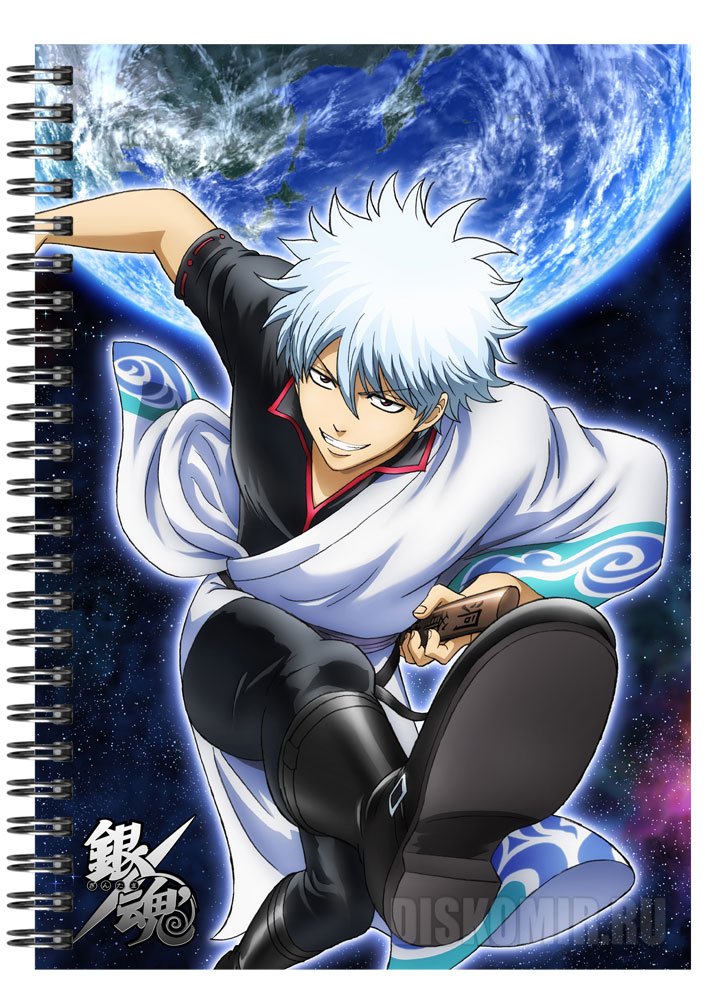 ���������� ������� ������� � ������ A5 Gintama - Gintoki Sakata �� ����� � ����� ������� / Gintama